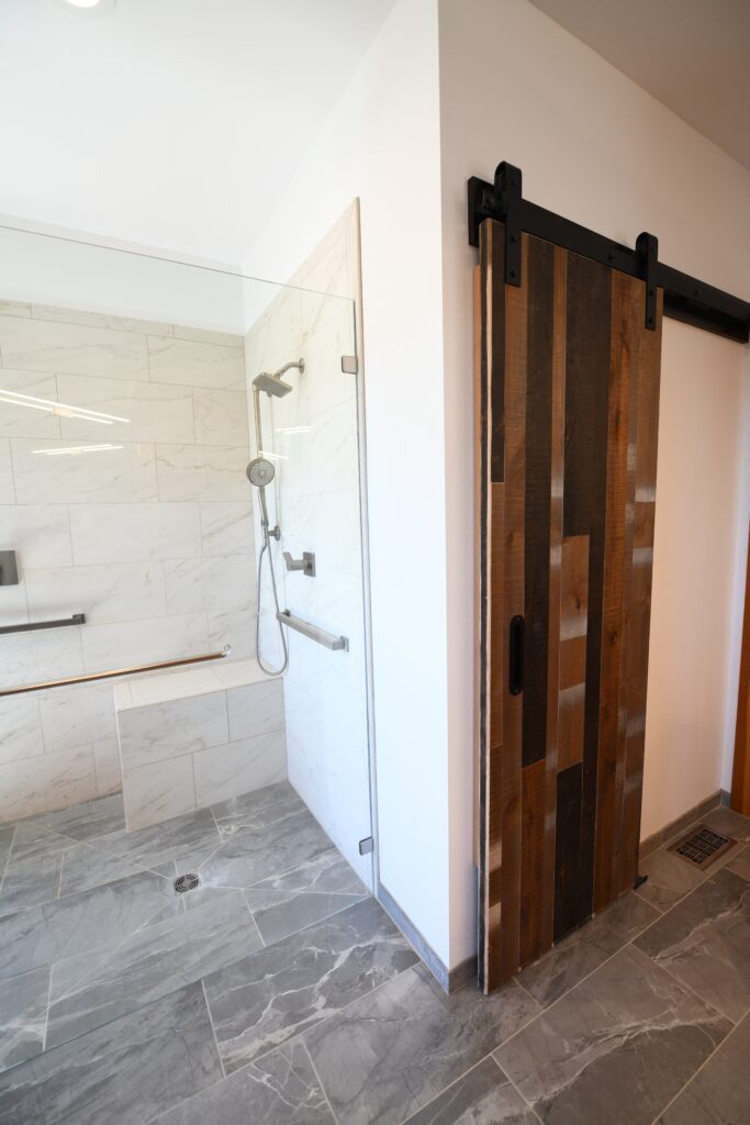 Shower and Barn Door 2